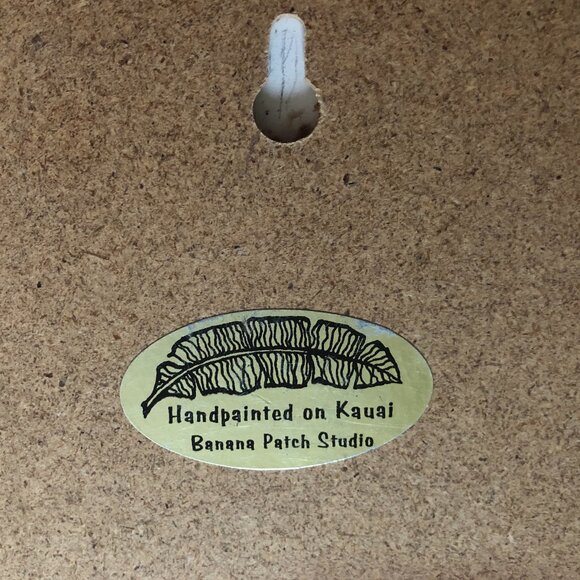 Aloha Angel Blessing Ceramic Tile From the Banana Patch Studio Kauai - Picture 6 of 7